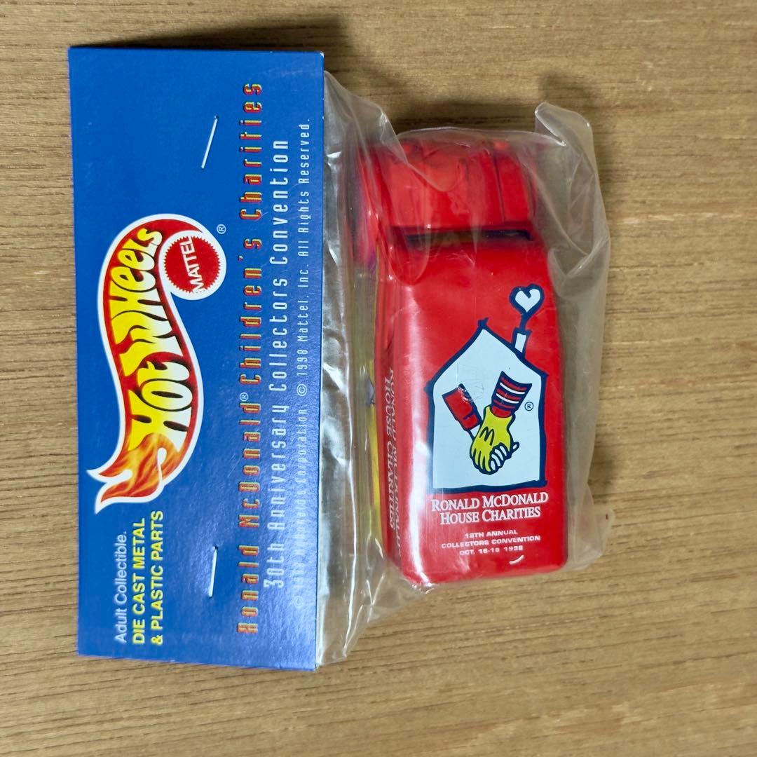 ホットウィール ロナルドマクドナルドハウス チャリティー限定 バン 未開封