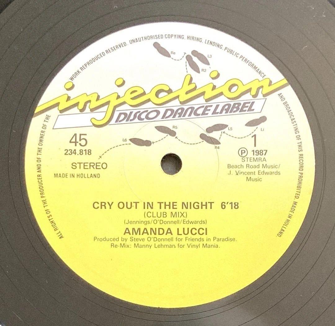 AMANDA LUCCI／CRY OUT IN THE NIGHT12 お宝発見