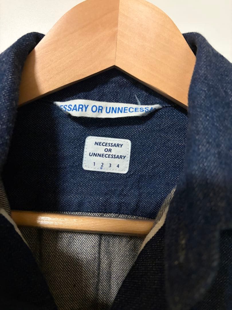 N.O.UN necessary or unnecessary デニムシャツM
