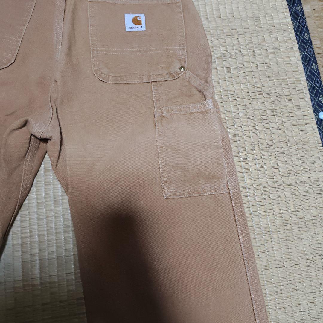 カーハート　Carhartt B01 ダブルニー USA製 ブラウン