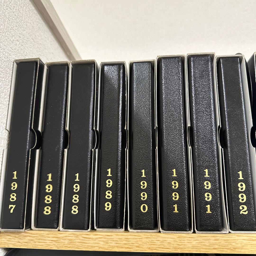u*6様 プルーフ造幣局発行貨幣セット　1987年~2008年