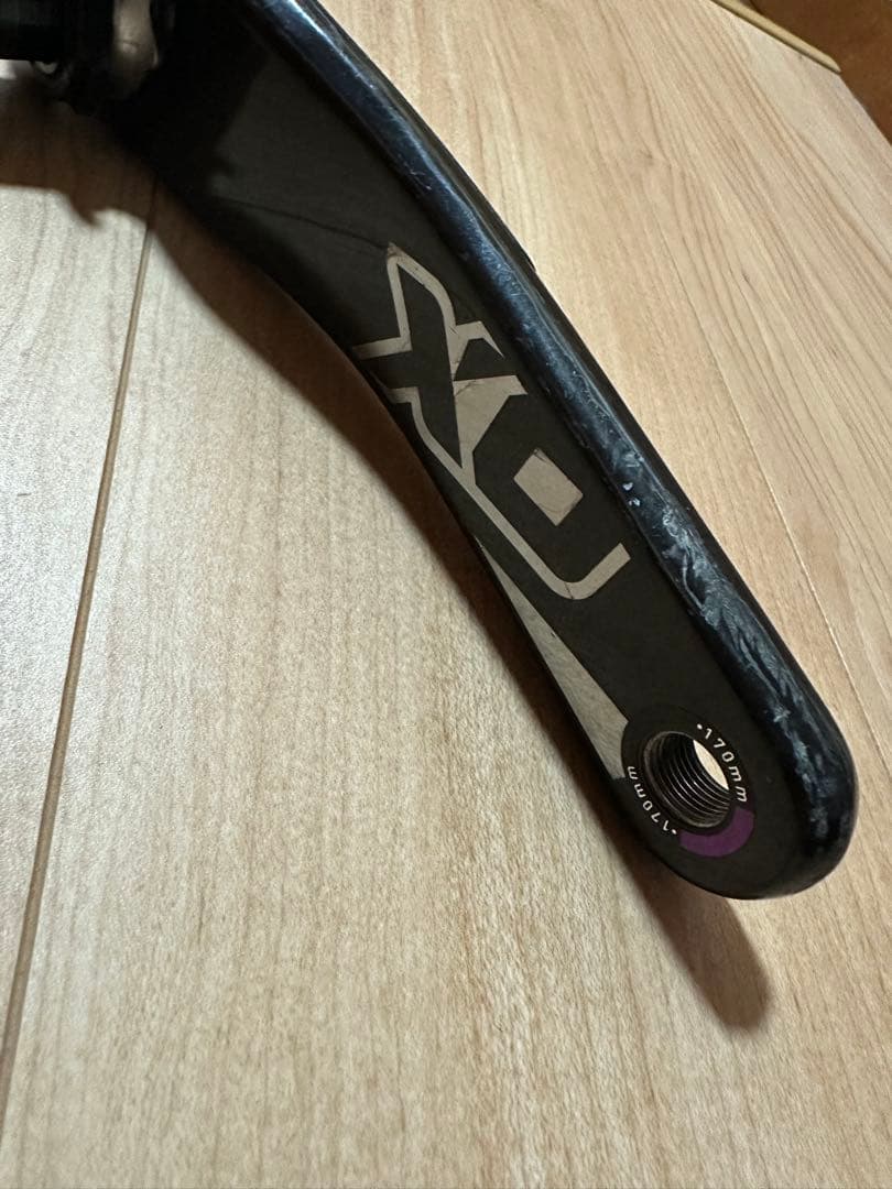 SRAM X0 カーボン クランクアーム 170mm BB30 12S スラム