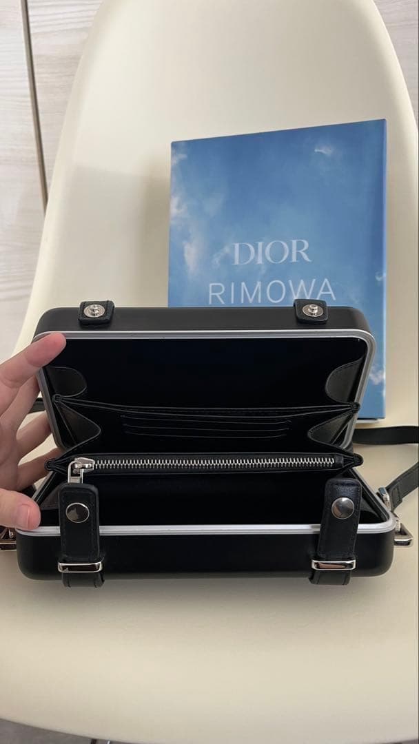 DIOR RIMOWA ブラックショルダーバッグ
