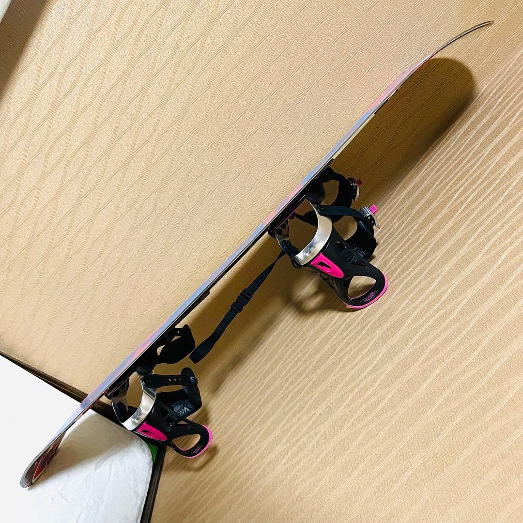SILICONACCESSORY× STELLAスノーボードビンディングセット