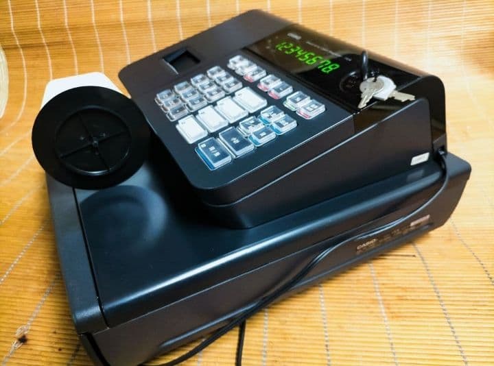 カシオレジスター　17CR　簡単便利特殊　送料込　606207