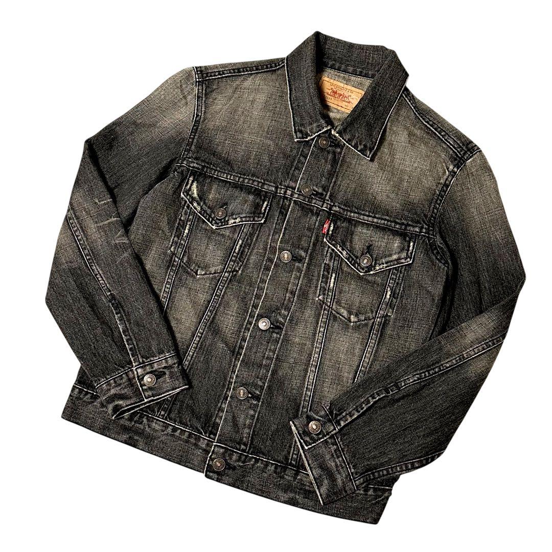 Levi's 70599 ブラック 先染め デニムジャケット ヴィンテージ加工