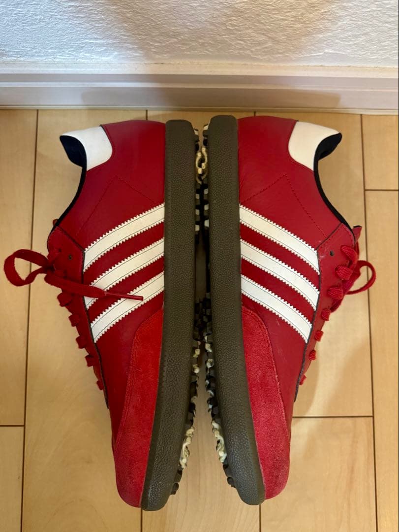 adidas Samba アディダス　サンバ　赤　ゴルフシューズ　27.5