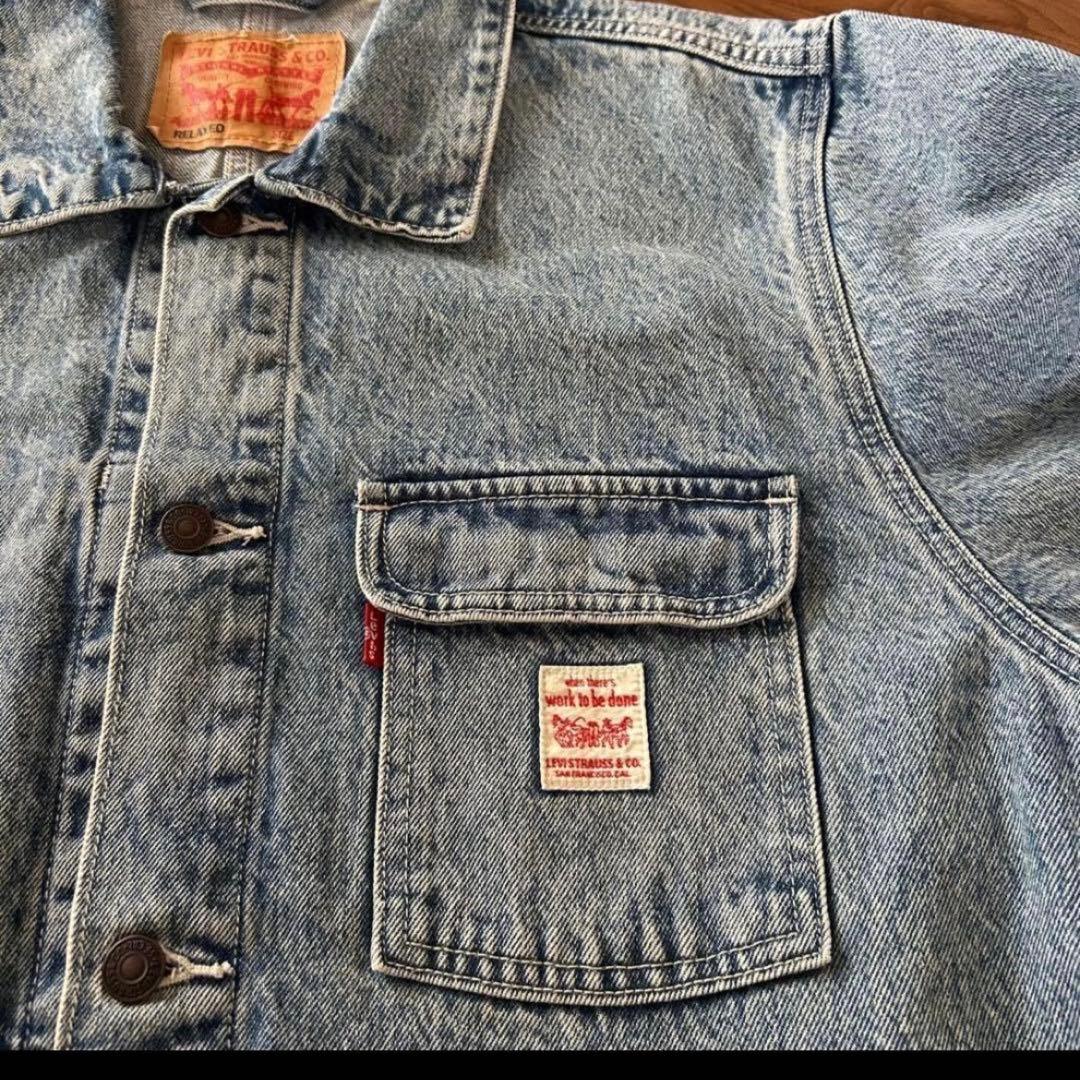 【美品⭐️】Levi's デニムジャケット カバーオール L