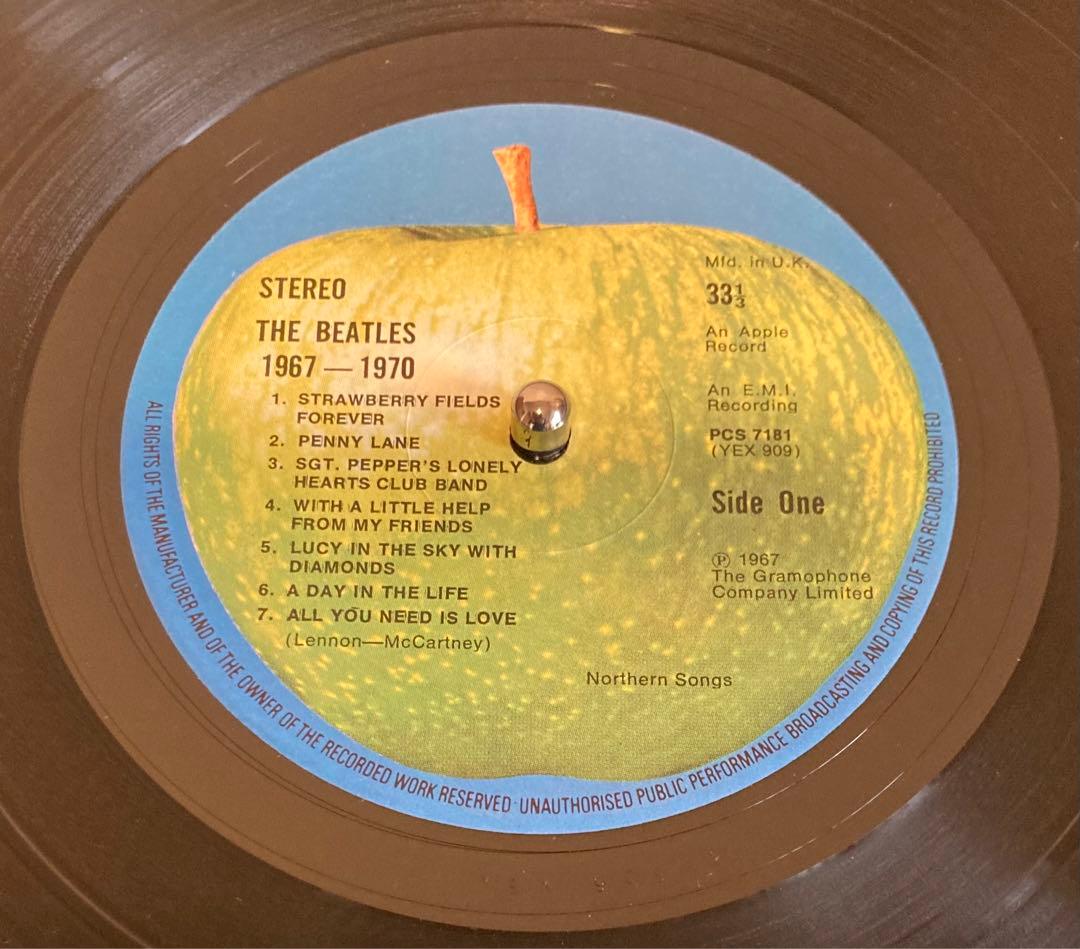 The Beatles 1967-1970 青盤UKオリジナルレコード　2枚組