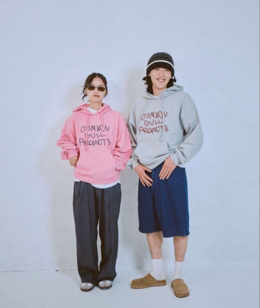 【美品】common gull products. パーカー フーディー M