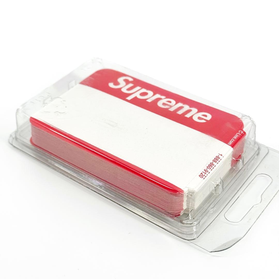 新品 20AW Supreme シュプリーム ネームバッジステッカー100枚入り