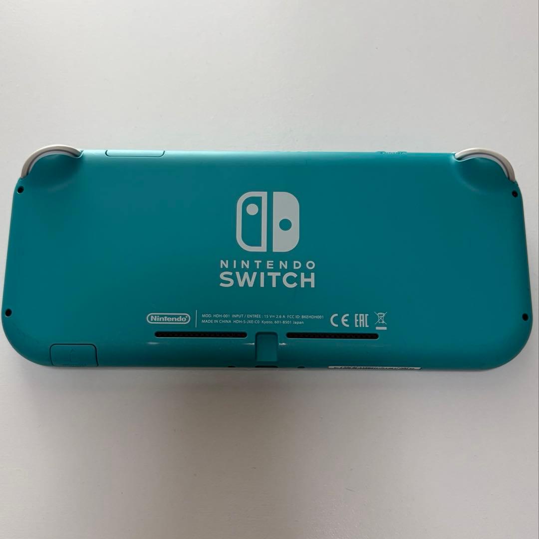 Nintendo Switch Lite ターコイズ ケース付き 美品