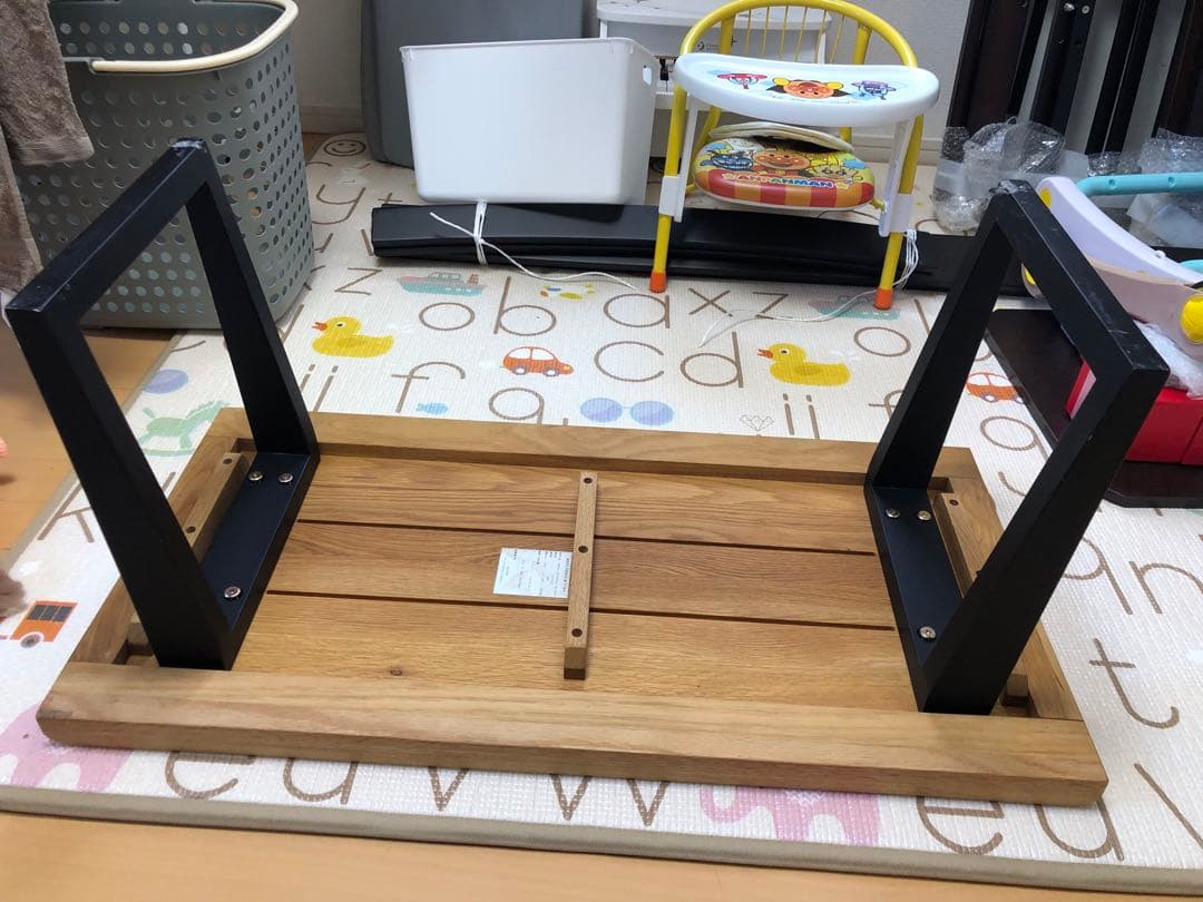 【関家具 ログレス2】センターテーブル 90cm オーク