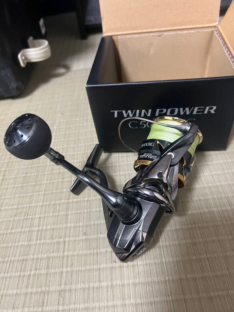 SHIMANO 20ツインパワーC5000XG スピニングリール　美品