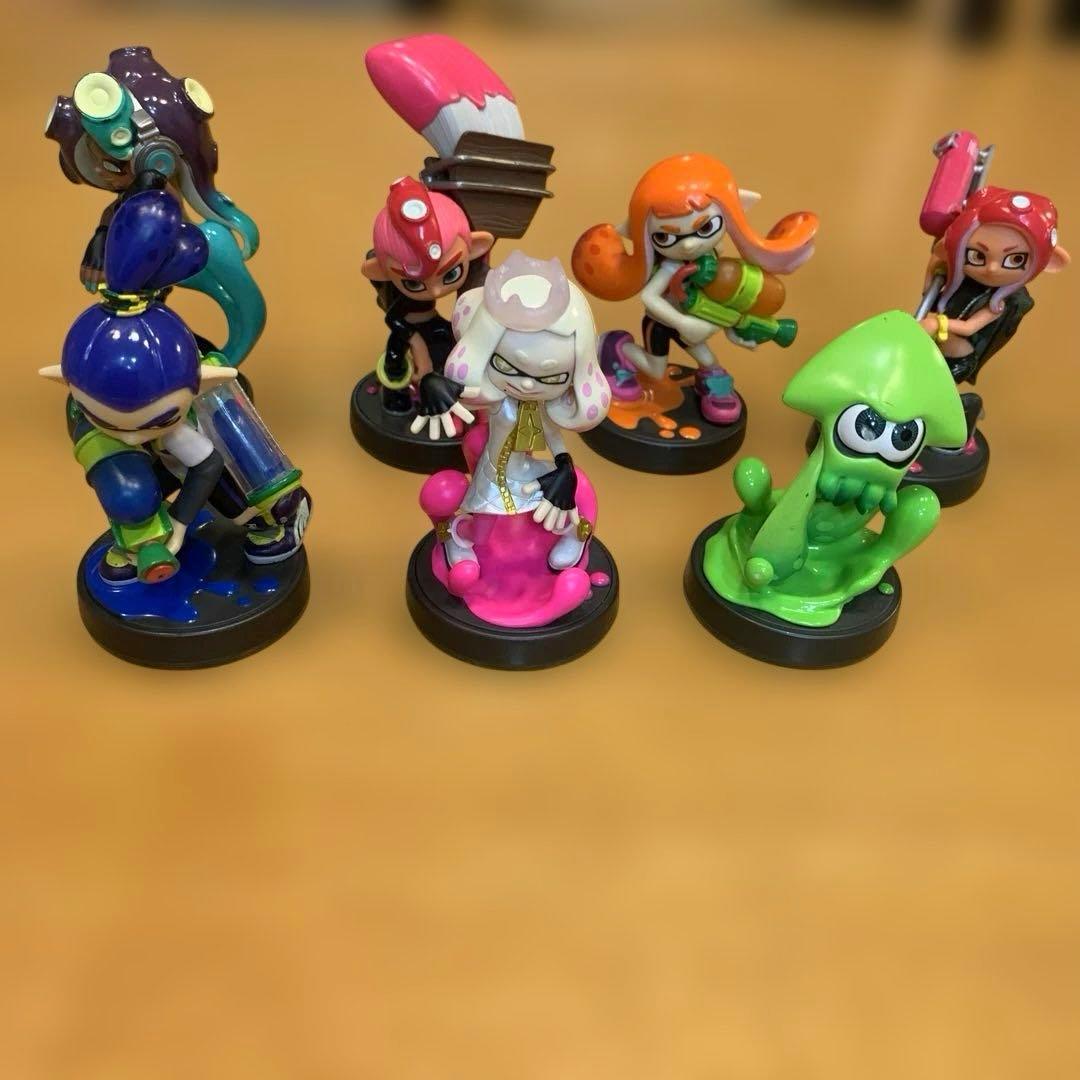 スプラトゥーン 2 3 アミーボ　amiibo 7体セット