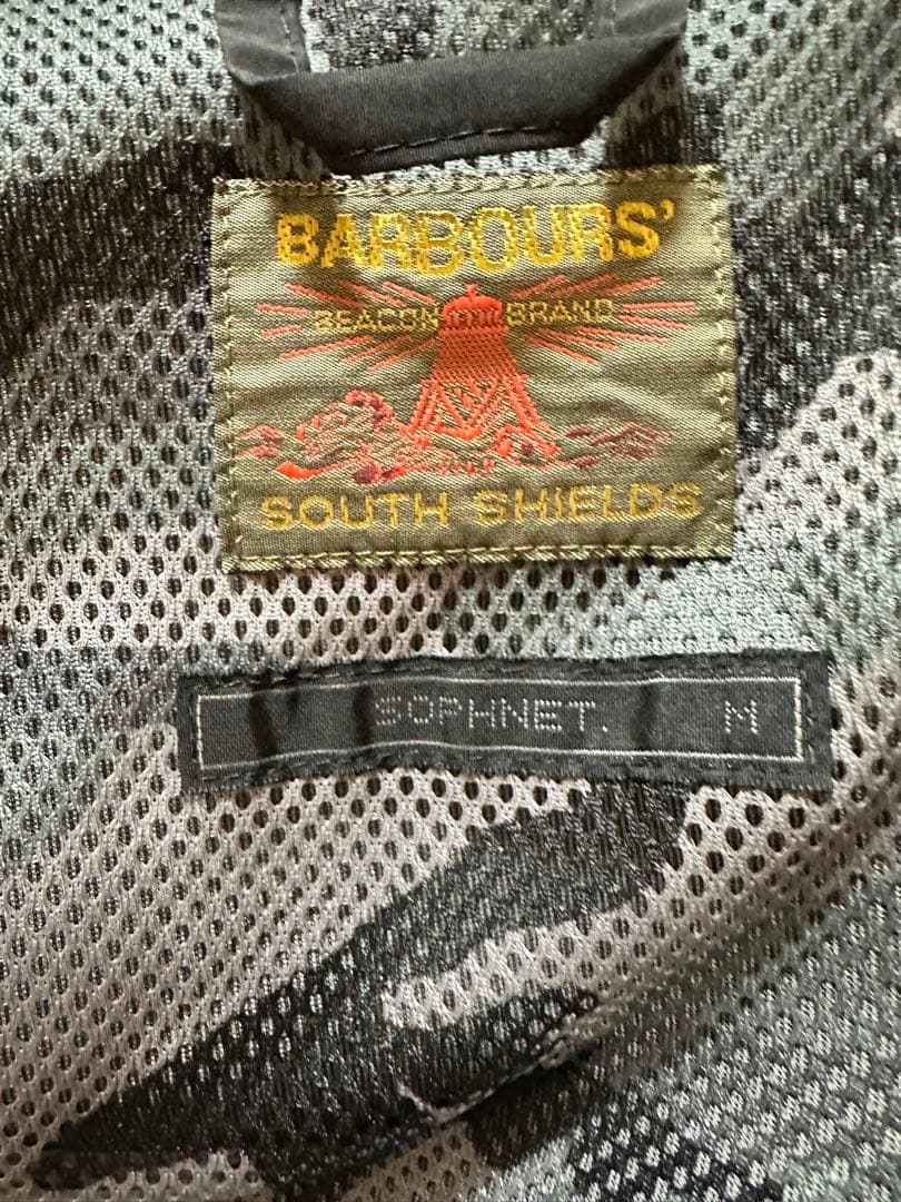 【古着希少】SOPH.✖️Barbour Mサイズ　ブラック