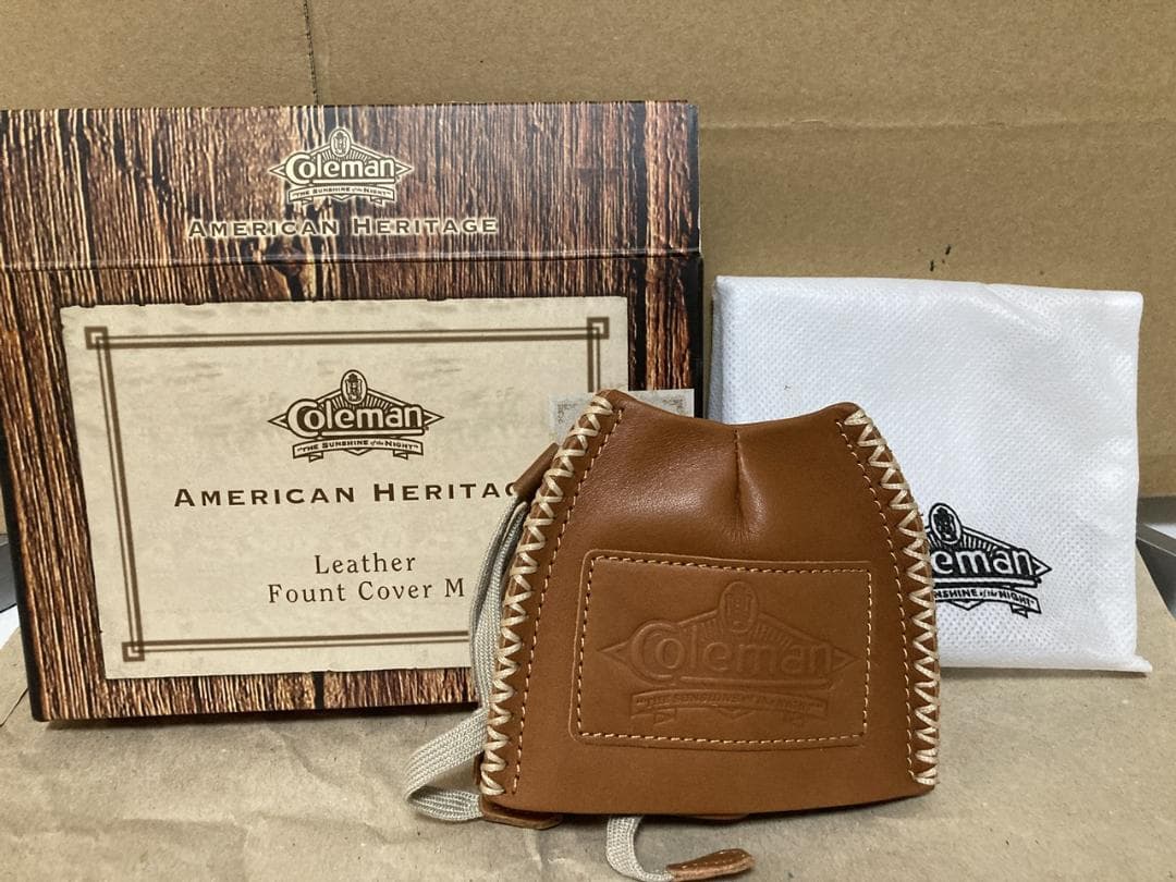 Coleman Leather Fount Cover M・L セット