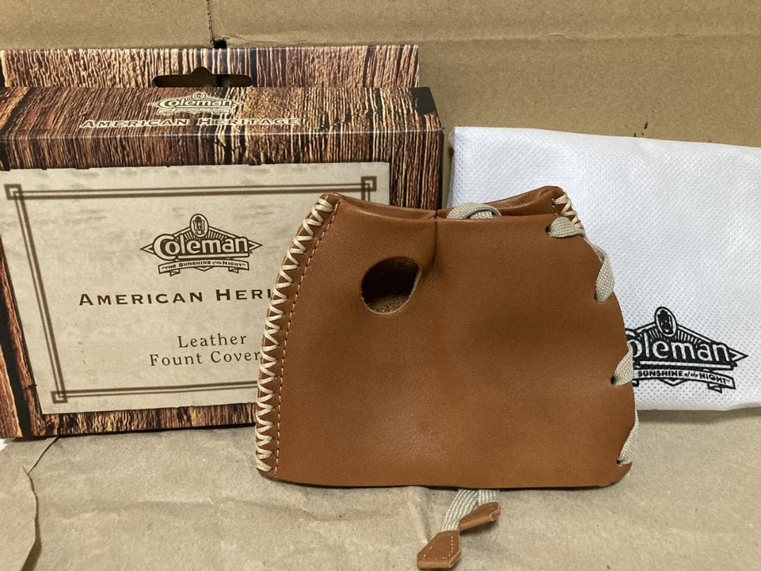 Coleman Leather Fount Cover M・L セット