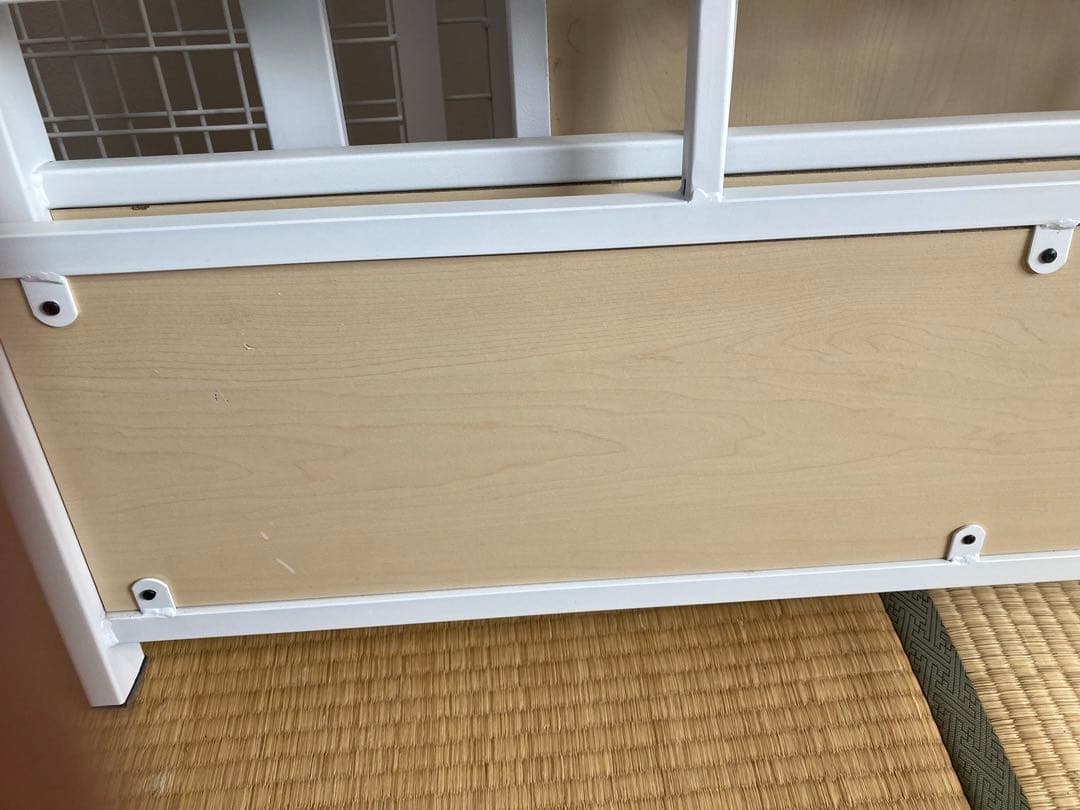 ☆福岡市直接引き取り限定☆ニトリ　シングルベッドフレーム　収納付き3つ　美品