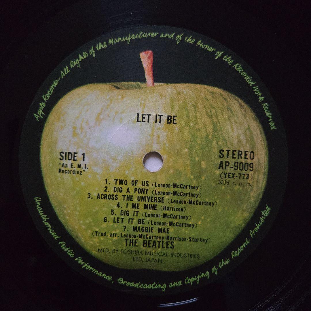 The Beatles LET IT BE 写真集付き