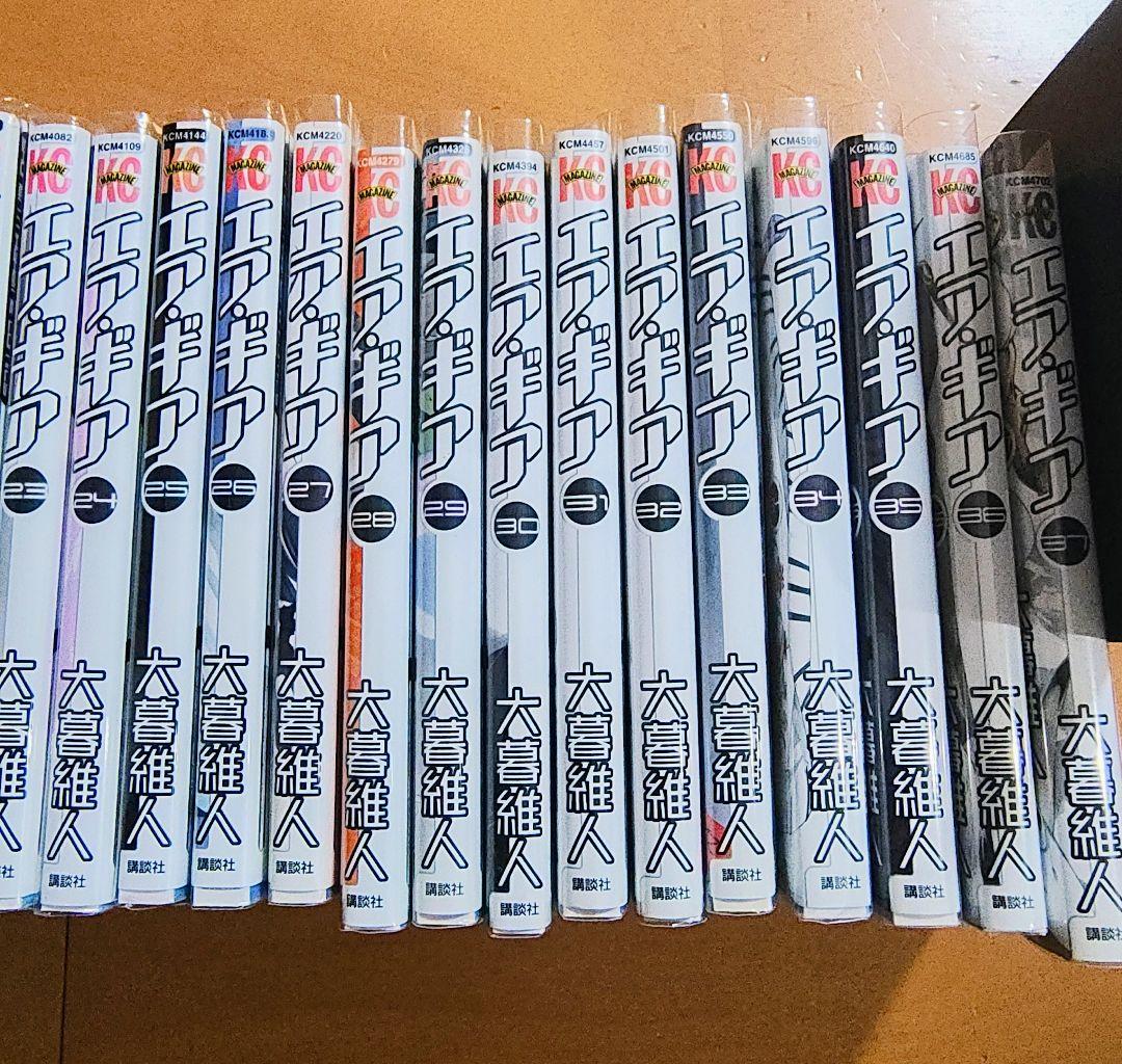 エアギア　全37巻セット　限定版　全て初版　ピンバッジ　DVD付き