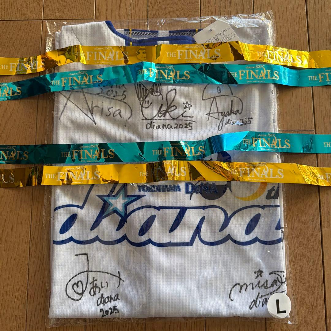 横浜Diana 20周年記念ユニフォーム L テープ付