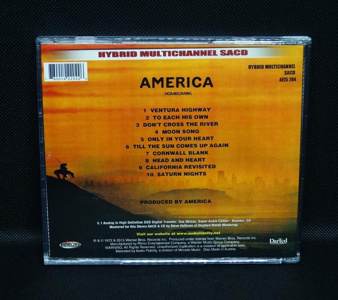 【中古SACD】アメリカ「ホームカミング」Audio Fidelity 希少廃盤