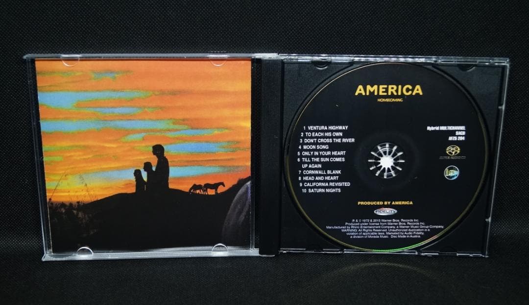 【中古SACD】アメリカ「ホームカミング」Audio Fidelity 希少廃盤
