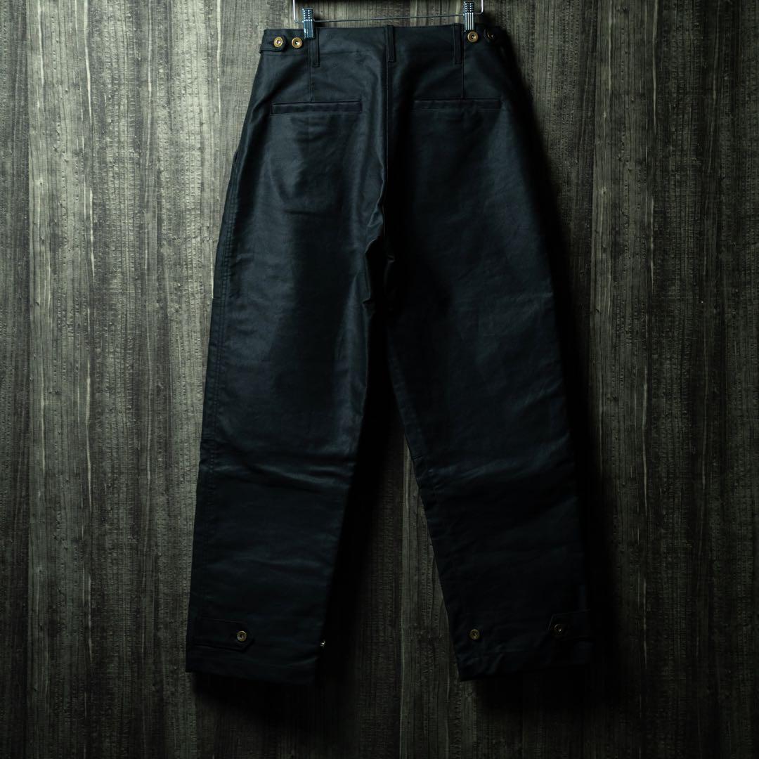 パンツ Pablo vinci Oiled chino military kinema