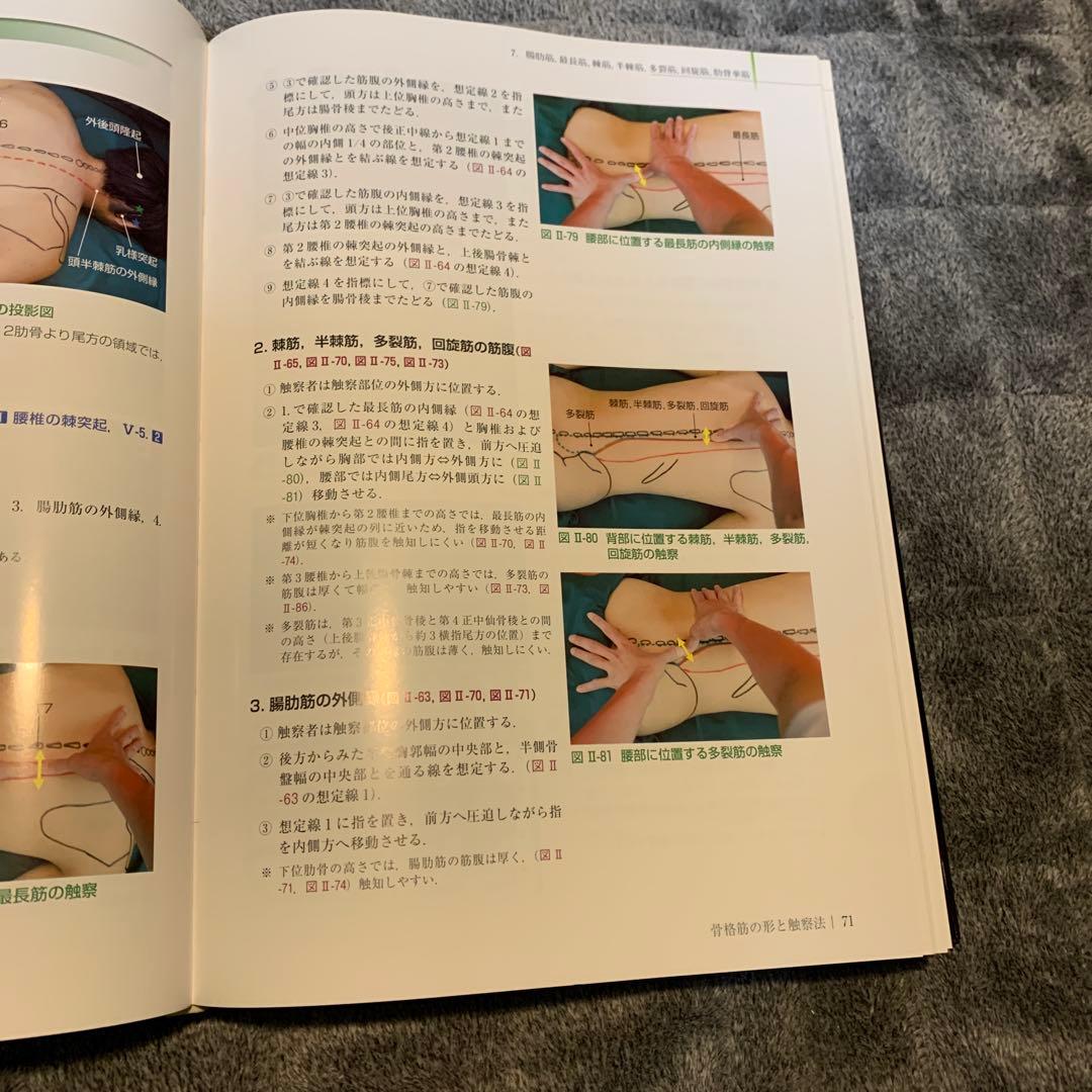 骨格筋の形と触診方　改訂第2版