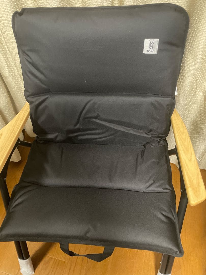 【新品】 DoD ユトリチェア　ブラック