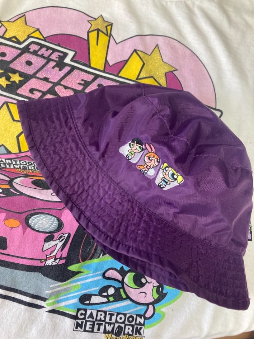レア　パワーパフガールズ　バケットハット ブルースウェーバー90s アメキャラ