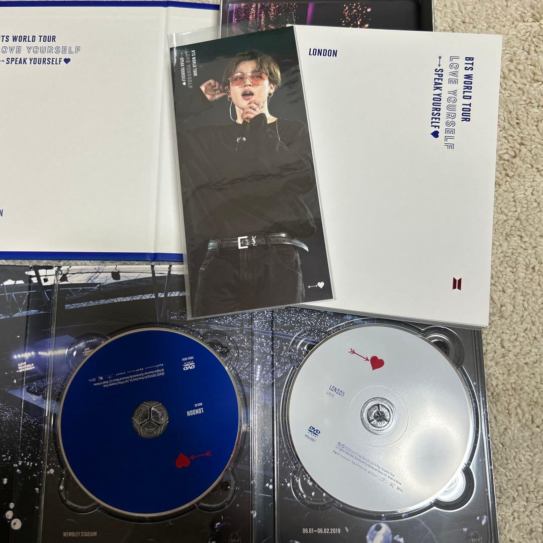 BTS WORLD TOUR LOVE YOURSELF DVD ロンドン