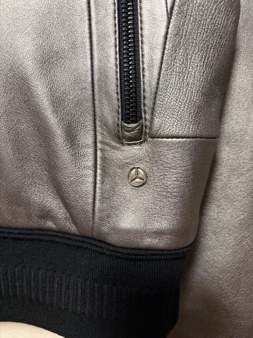 ヒューゴボス HUGOBOSS メルセデスベンツ AMG ラムレザーブルゾン