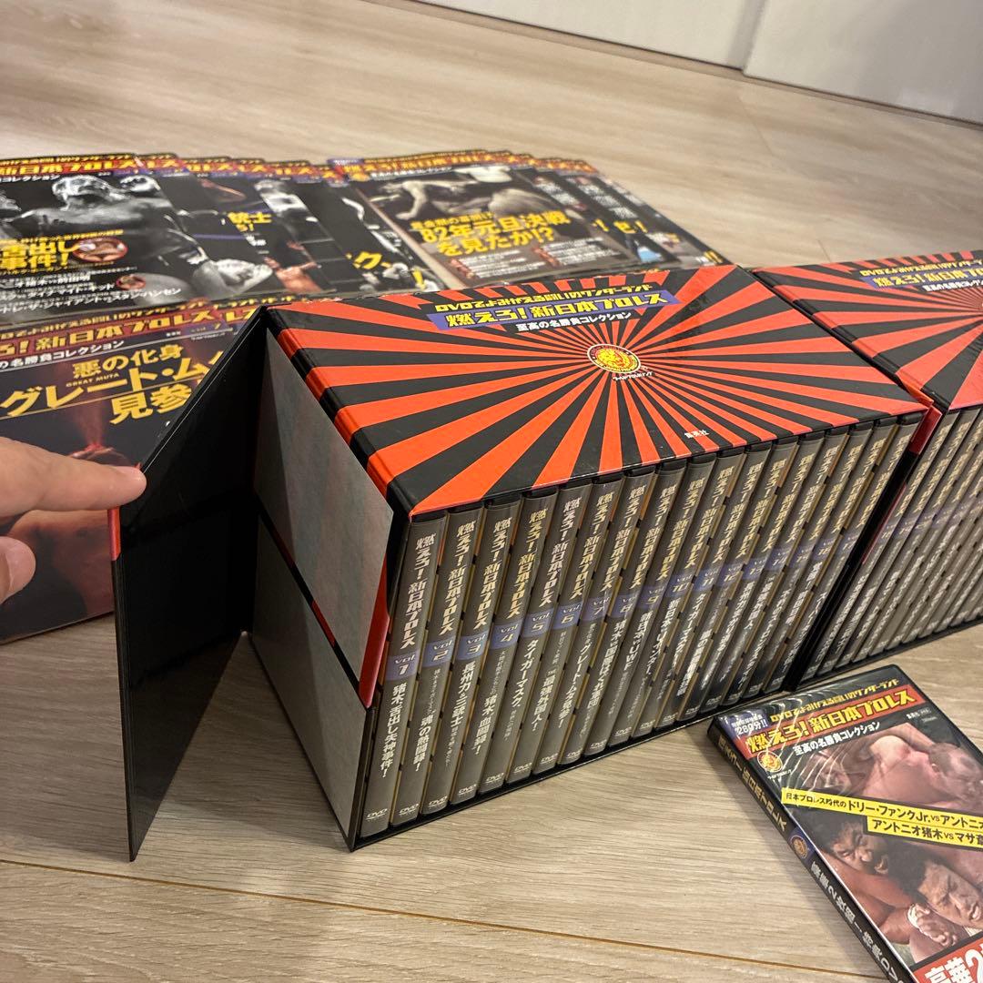 燃えろ！新日本プロレス vol.1～vol.34プラス特典DVD