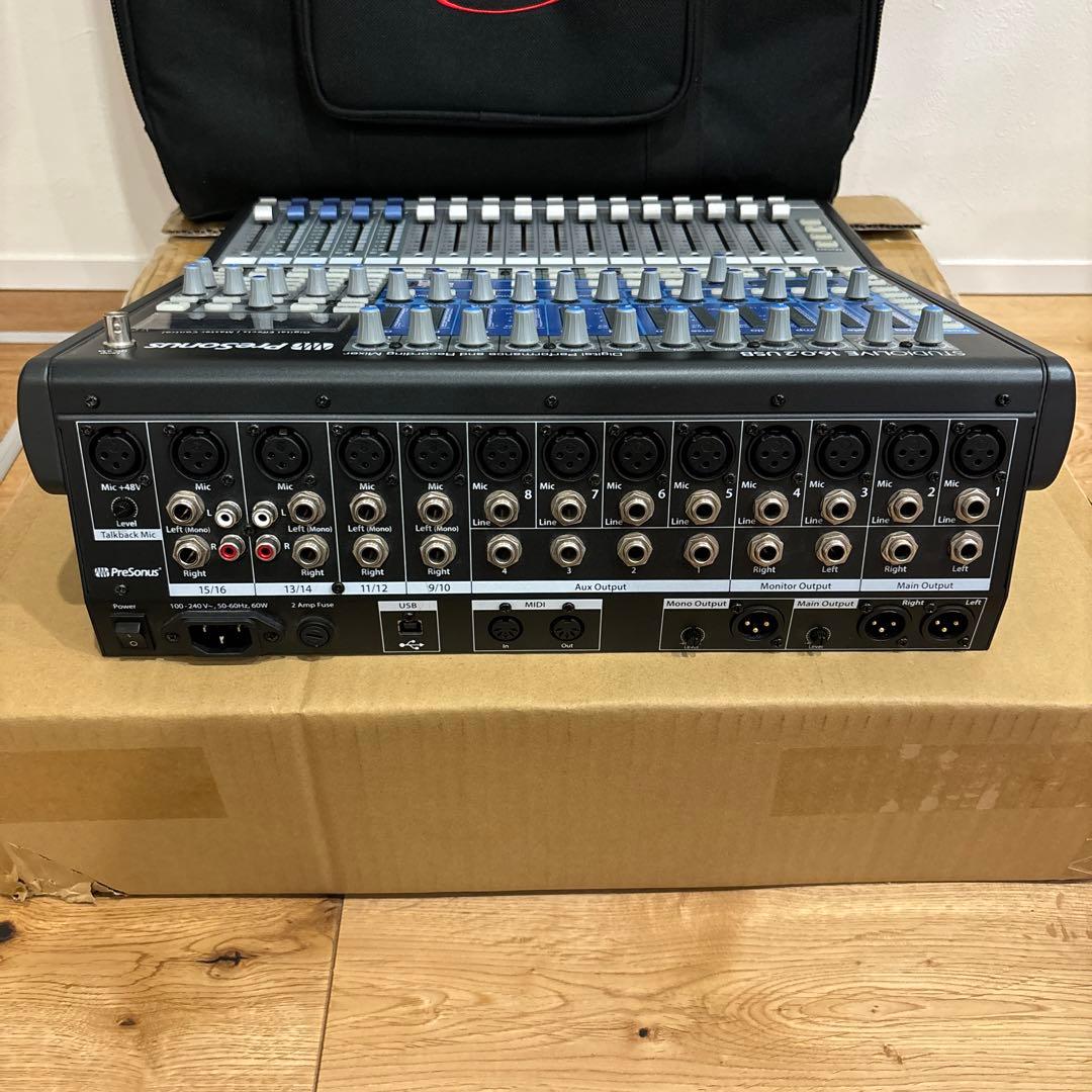 Presonus STUDIOLIVE16.0.2USB SKBバッグ付