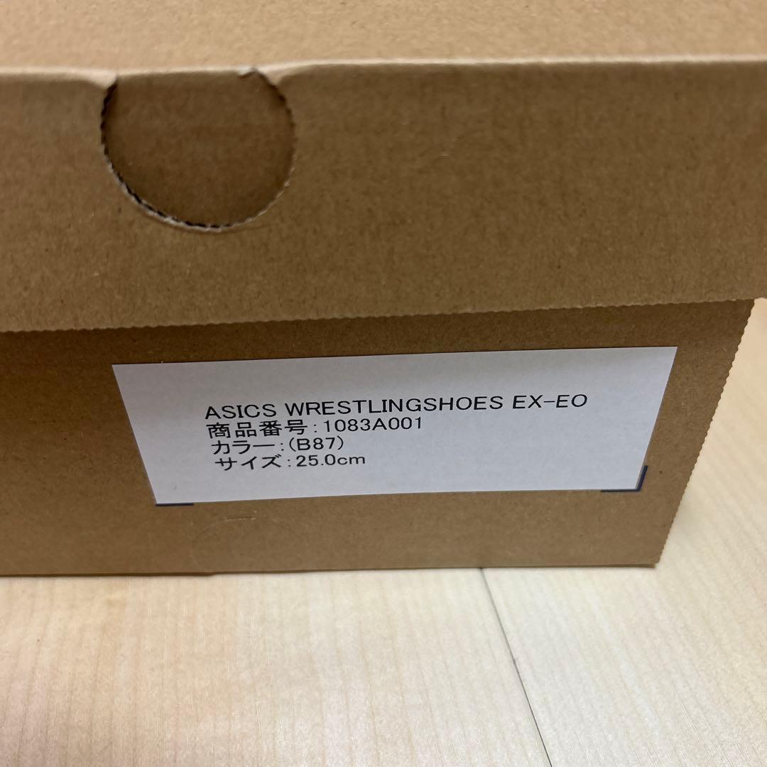 asics EX-EO 25.0cm ボクシング/レスリングシューズ