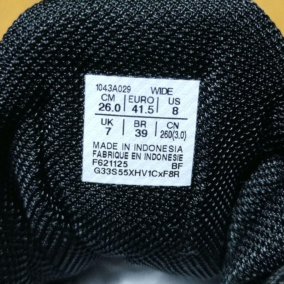 アシックス PRESTIGE NEO OC WIDE ブラック 26cm ワイド