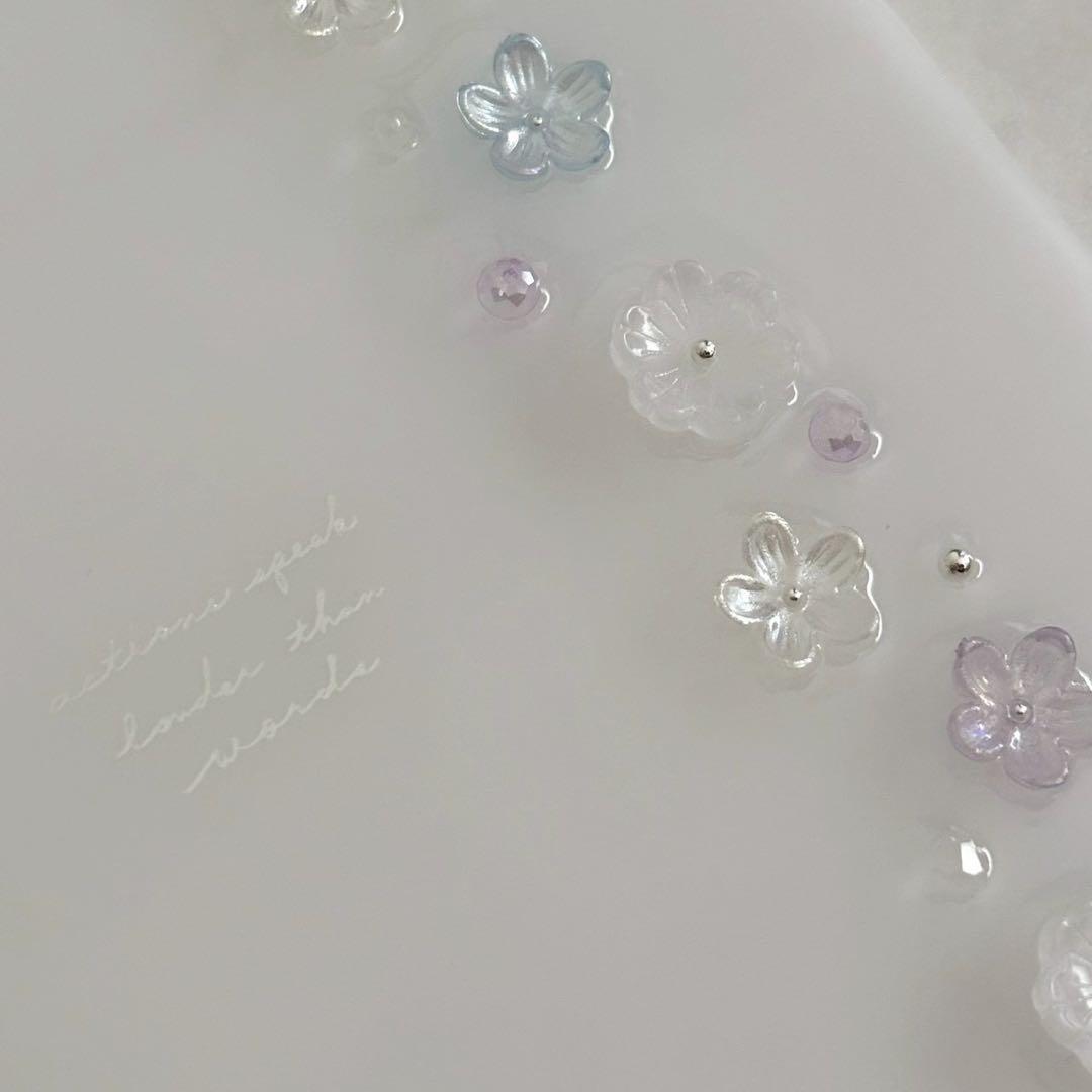 ✨塩鯖 ✨A6 アクリルレジンバインダー　リング付き×2