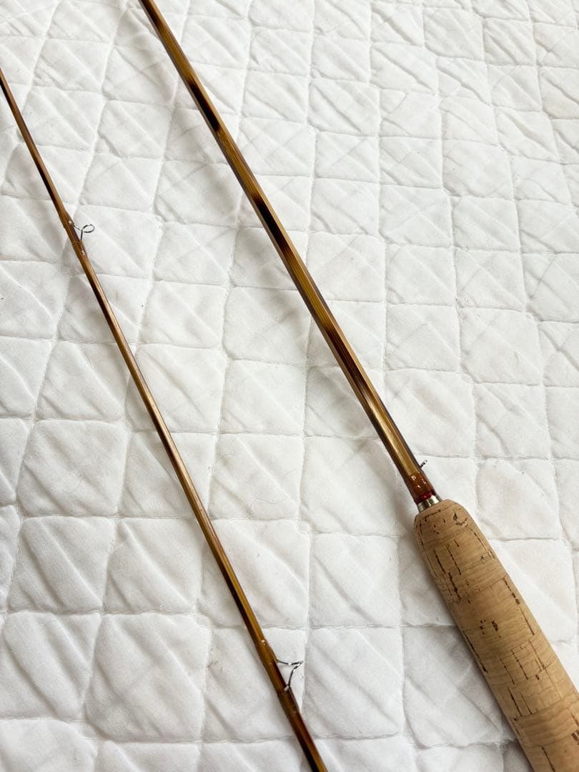 新作トンキン.バンブーロッド、7'0\".#4.ミデアムアクション千鳥柄