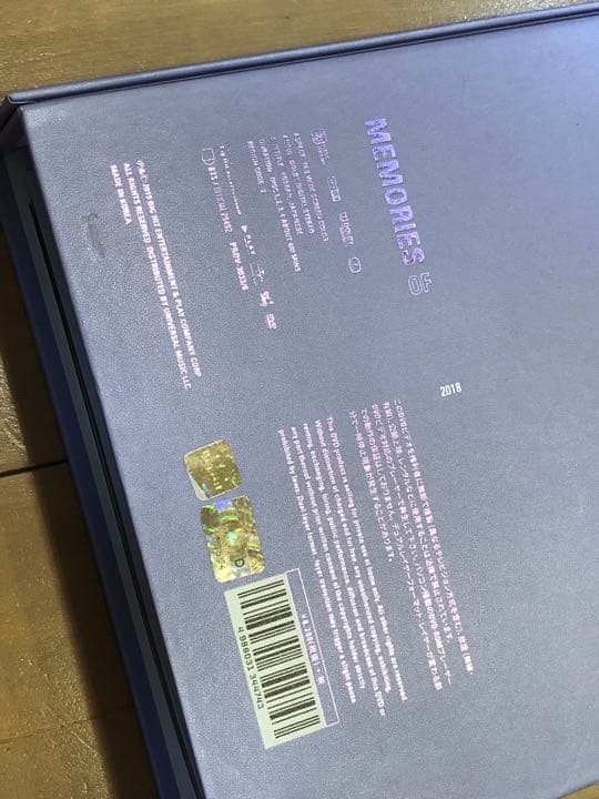 MEMORIES OF 2018 BTS 日本語字幕付き　DVD