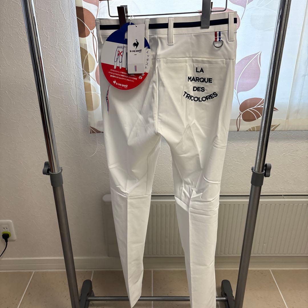 新品未使用　le coq sportif ゴルフパンツ ホワイト