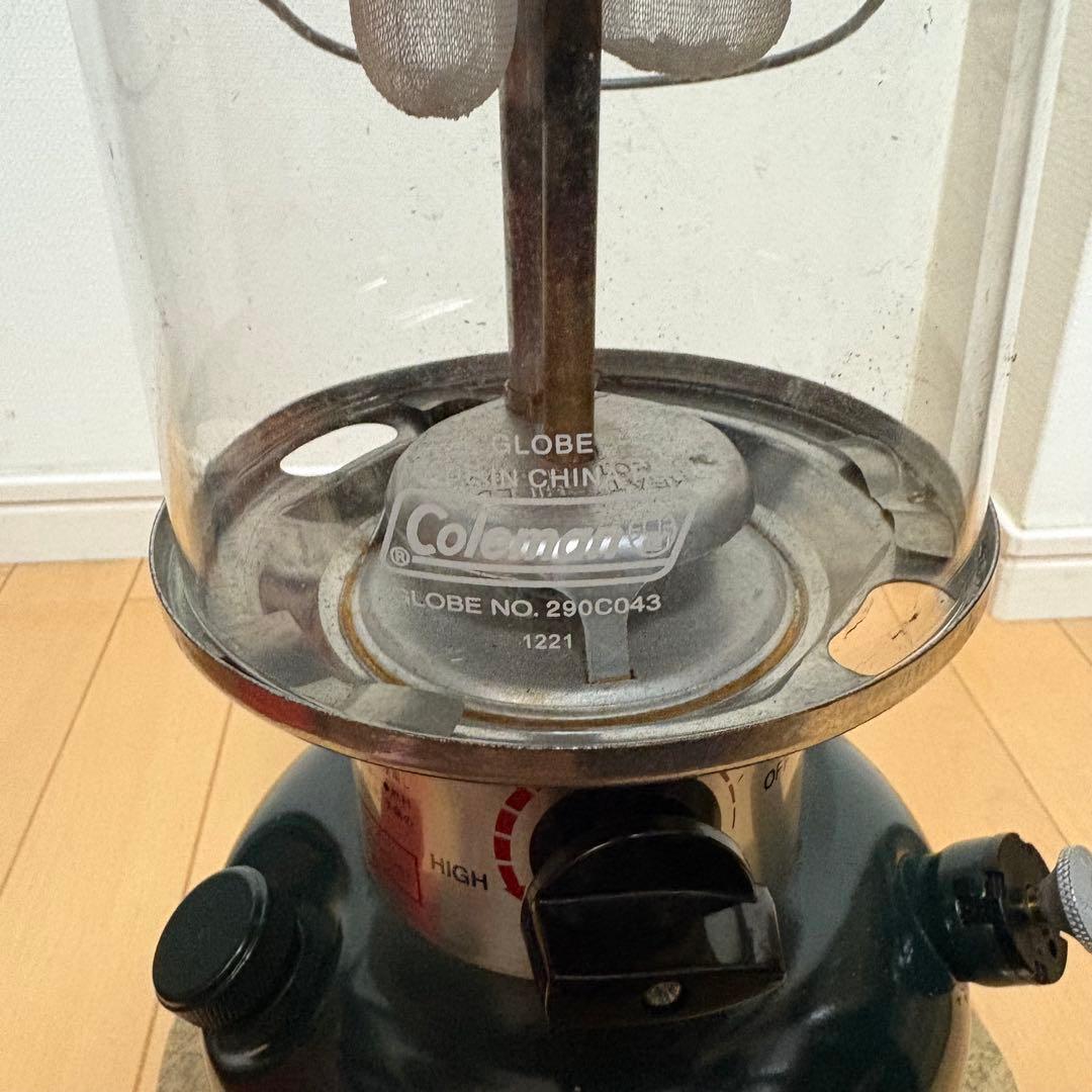 Coleman ツーマントルランタン 94年2月製 動作確認済 ケース付き