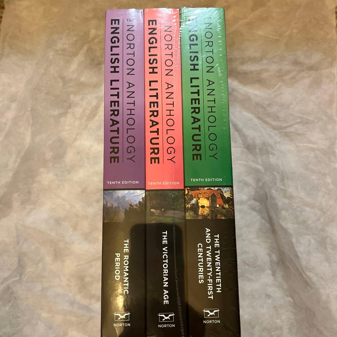 未開封！Norton anthology 洋書3冊セット package 2