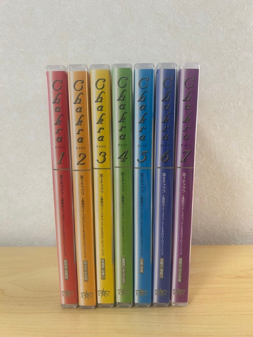 マナーズサウンド　チャクラCD 7枚セット