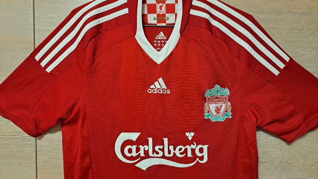 アディダス Liverpool リヴァプール Hユニフォーム 08-10