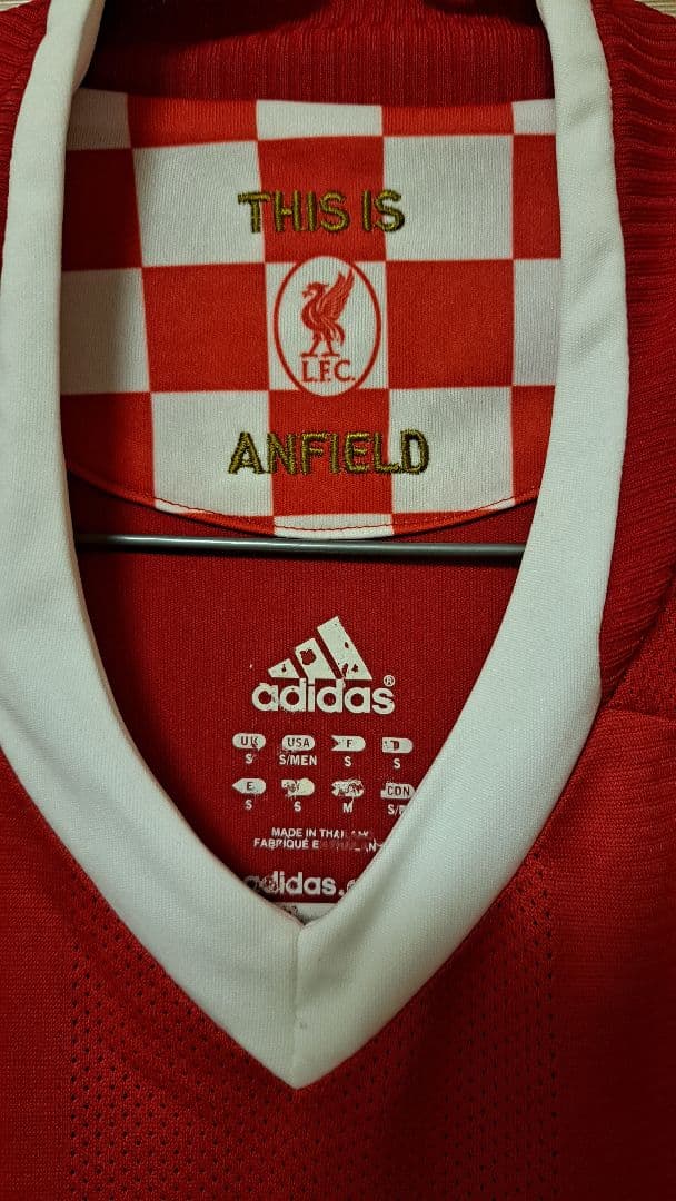 アディダス Liverpool リヴァプール Hユニフォーム 08-10