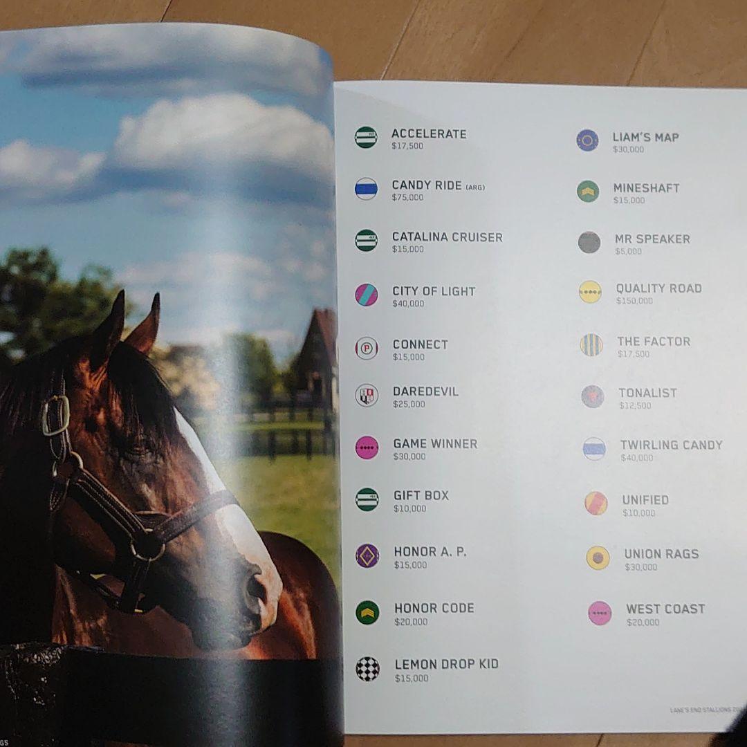 【北米競馬】レーンズエンドファーム 2021スタリオンブック