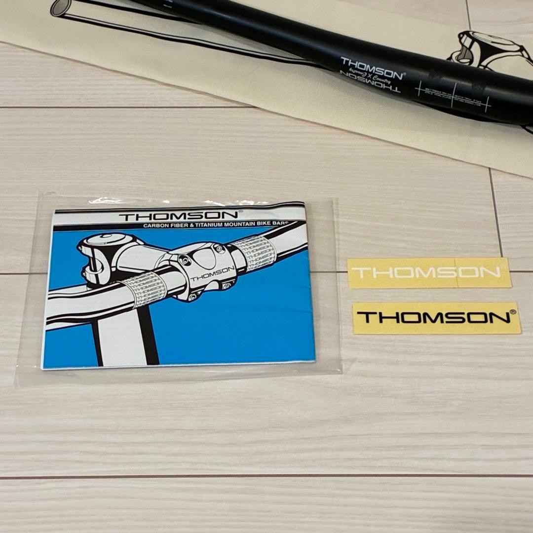 パーツ THOMSON CARBON FLAT BAR 31.8 730mm