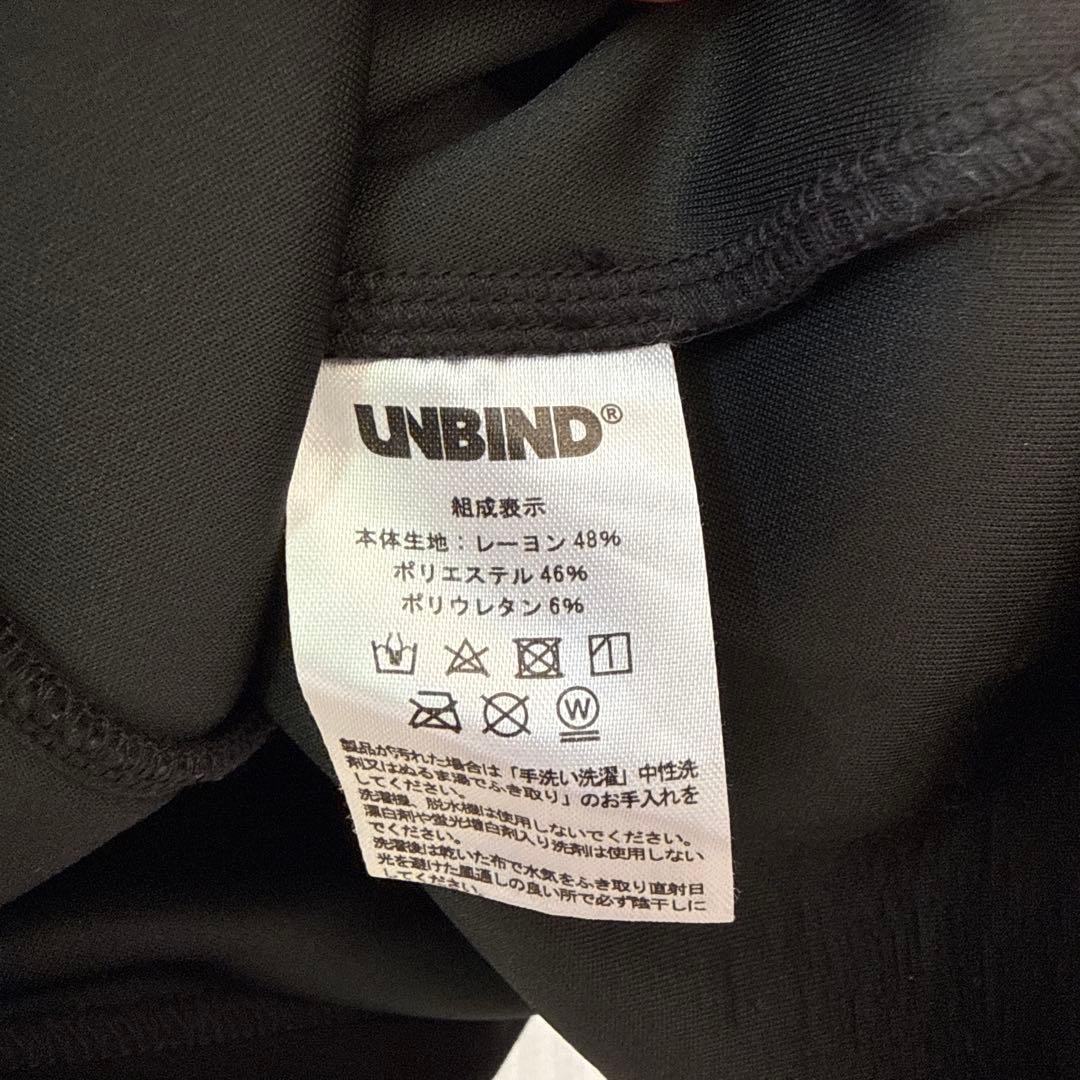 unbind PLEASANT WARM MOCK ブラック　M